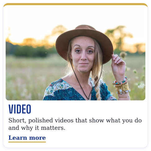 Video production for small businesses in New Carlisle and Dayton, Ohio